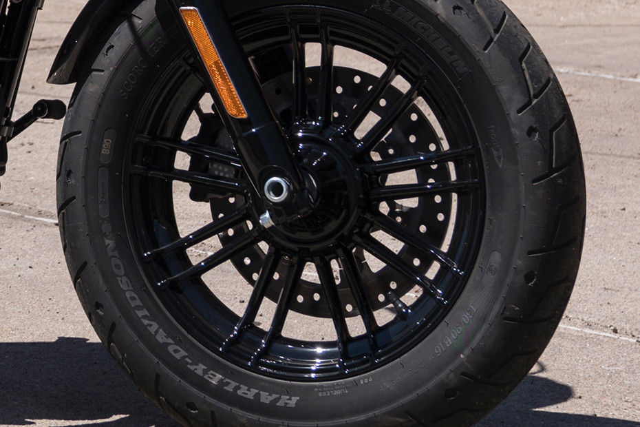 Front Tyre View of Forty Eight Special