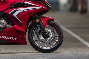 Front Tyre View of CBR500R