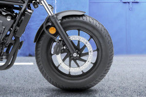 Front Tyre View of CMX500 Rebel