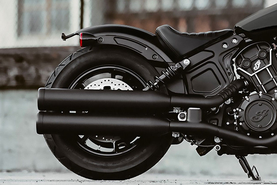 Rear Tyre View of Scout Bobber Sixty