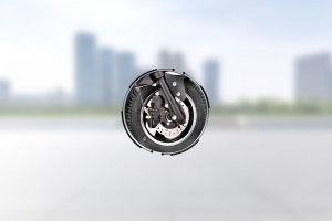 Front Brake View of SA 2000