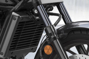 Front Suspension View of Rebel 1100