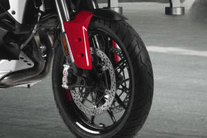Front Tyre View of Multistrada V4