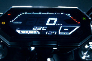 Speedometer of MT-07