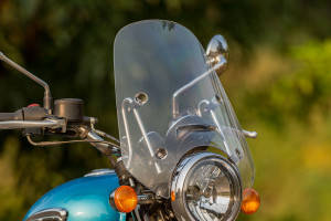 Windshield View of Meteor 350