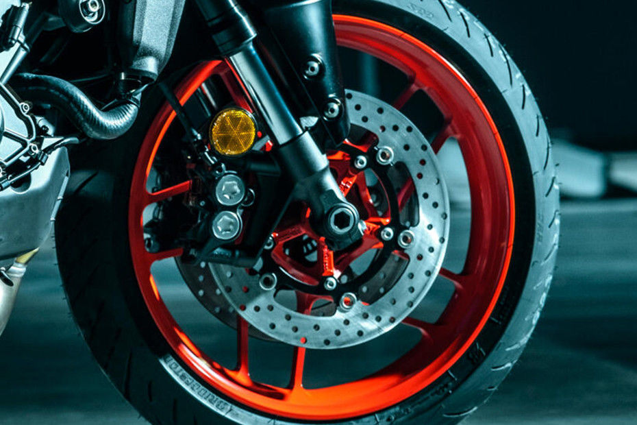 Front Brake View of 2021 MT-09