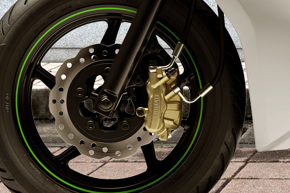 Front Brake View of 450