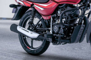 Rear Tyre View of CT 100