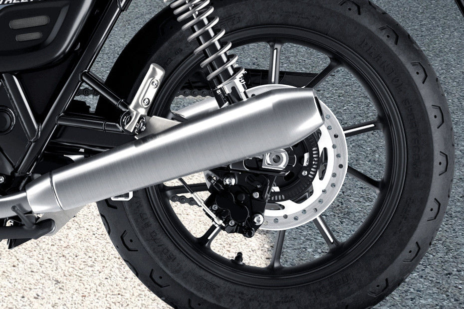 Exhaust View of Street Twin
