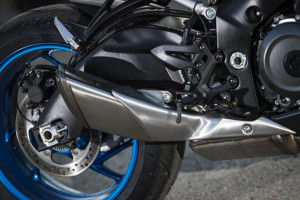 Exhaust View of 2021 GSX S1000