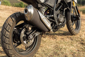 Exhaust View of G 310 GS