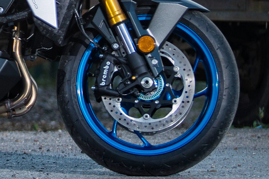 Front Tyre View of 2021 GSX S1000