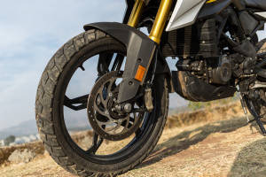 Front Tyre View of G 310 GS