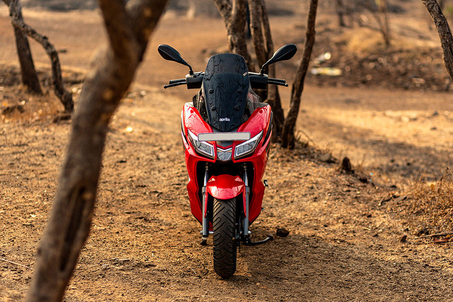 aprilia sxr 160 on road price