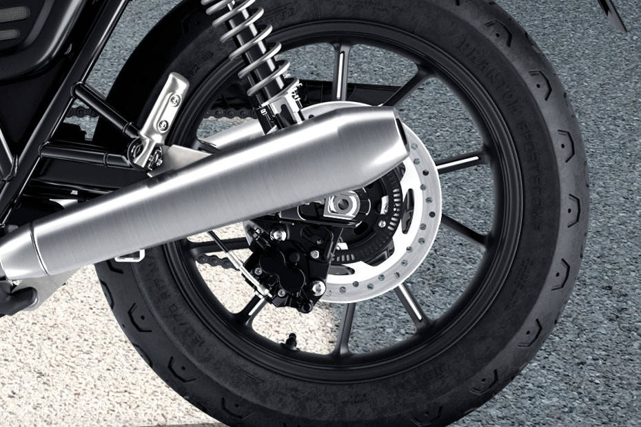 Rear Brake of Street Twin