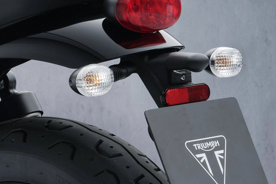 Rear Indicator View of Street Twin