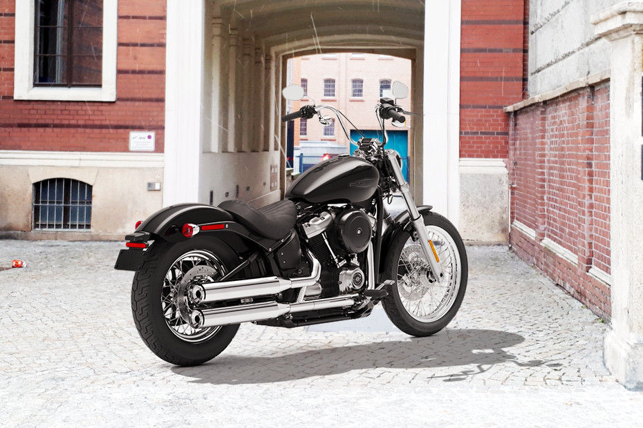 Rear Right View of Softail