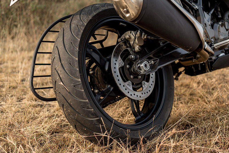 Rear Tyre View of G 310 R