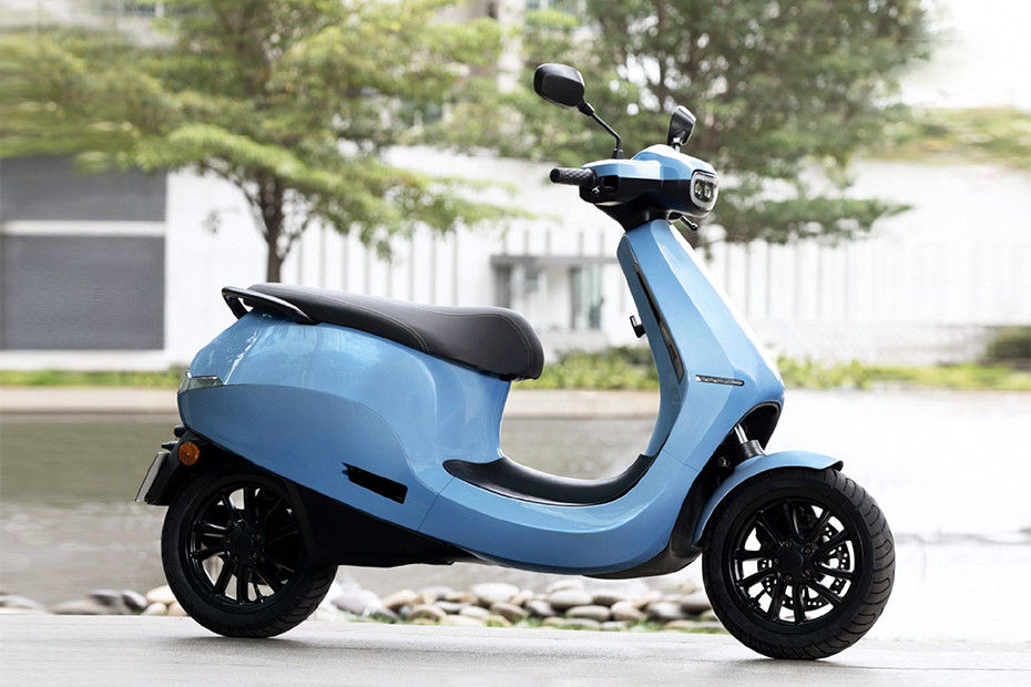Right Side View of Scooter