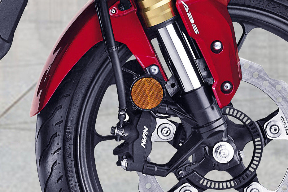Front Brake View of CB300R BS6