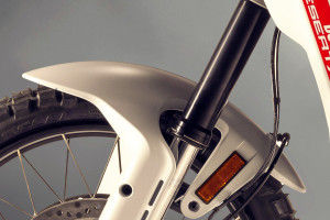 Front Mudguard & Suspension of DesertX
