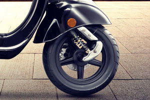 Front Tyre View of Electa