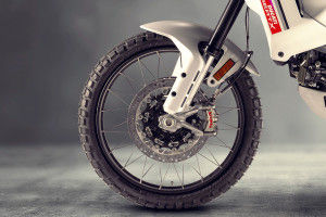 Front Tyre View of DesertX