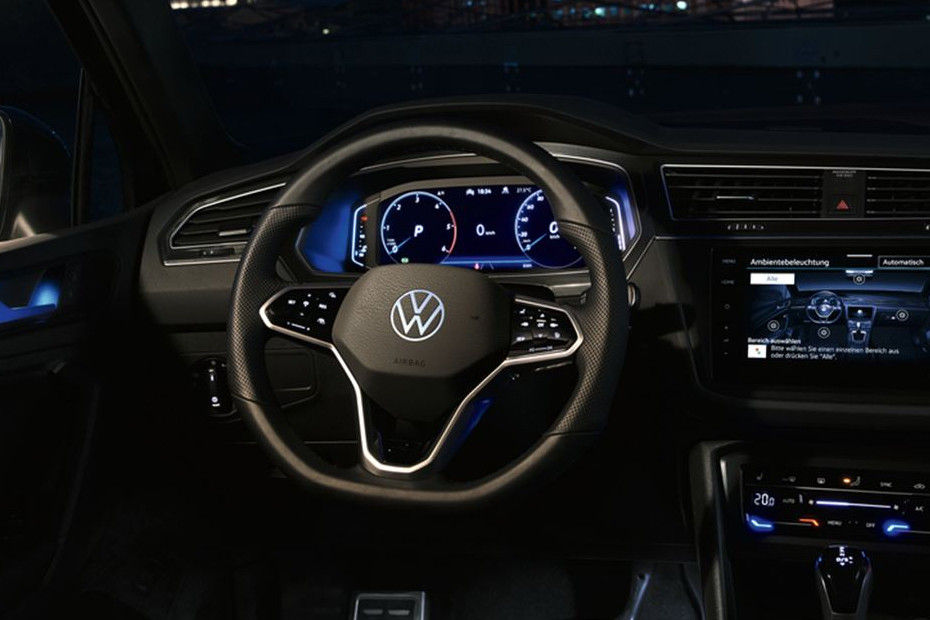 Steering close up Image of Tiguan