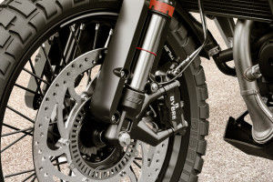 Front Brake View of Svartpilen 125