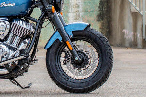 Front Tyre View of Super Chief Limited