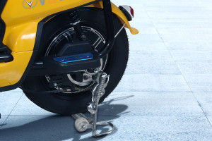 Rear Tyre View of VEV 01