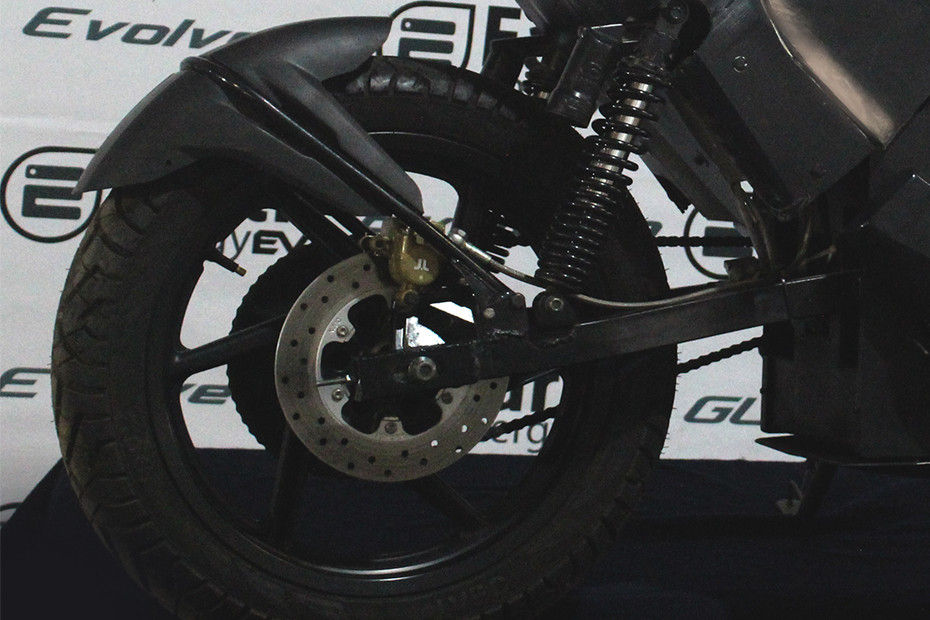 Rear Tyre View of Evolve Z