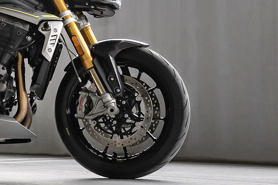 Front Tyre View of Speed Triple 1200
