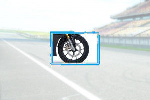 Front Tyre View of CBR150R