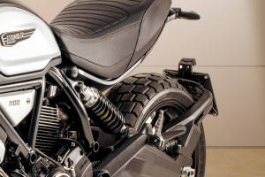 Rear Suspension View of Scrambler 1100