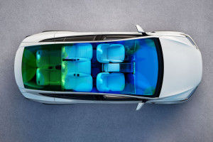 Top view Image of Model X