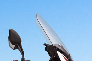 Windshield View of CRF1100L Africa Twin