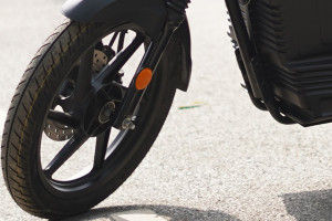 Front Tyre View of Kridn