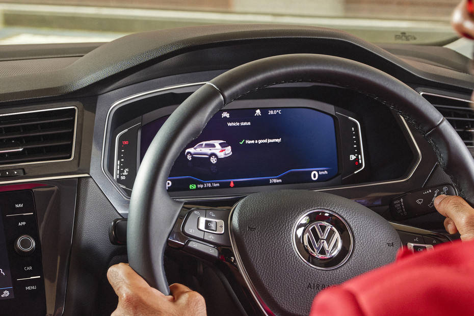 Instrumentation console on start-up Image of Tiguan Allspace