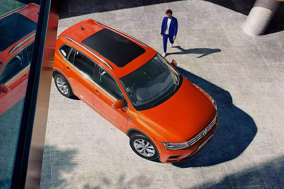 Top view Image of Tiguan Allspace