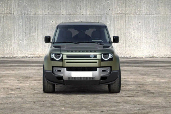 LED Front Grille Logo Driving Light For Land Rover Defender 90 110 130  2020-2023