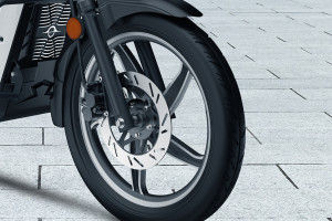 Front Tyre View of Quanta