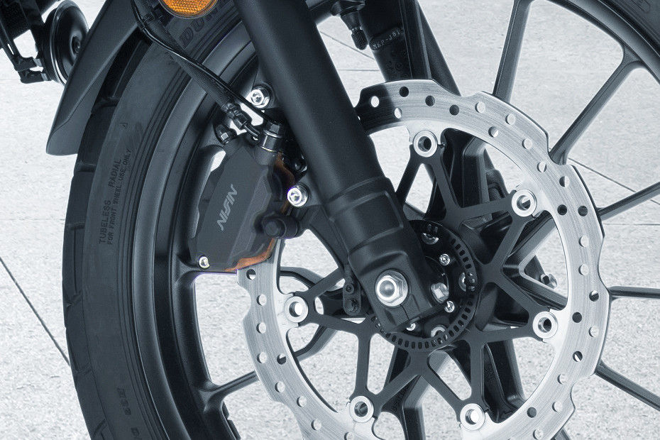 Front Brake View of CB500X