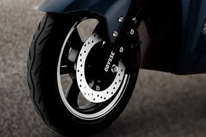 Front Tyre View of Hawk
