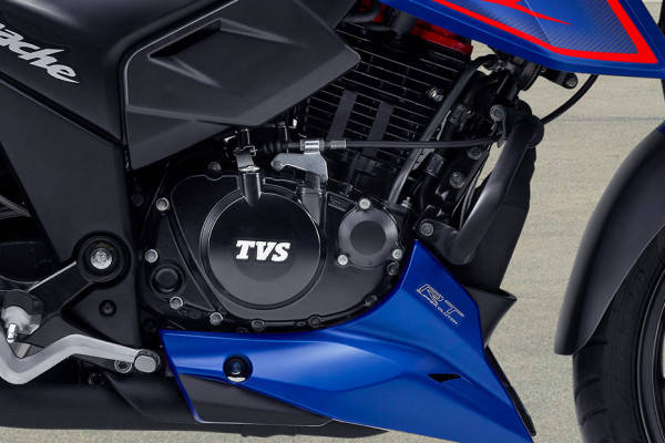 Tvs apache rtr 200 4v bs6 on sale mileage per liter