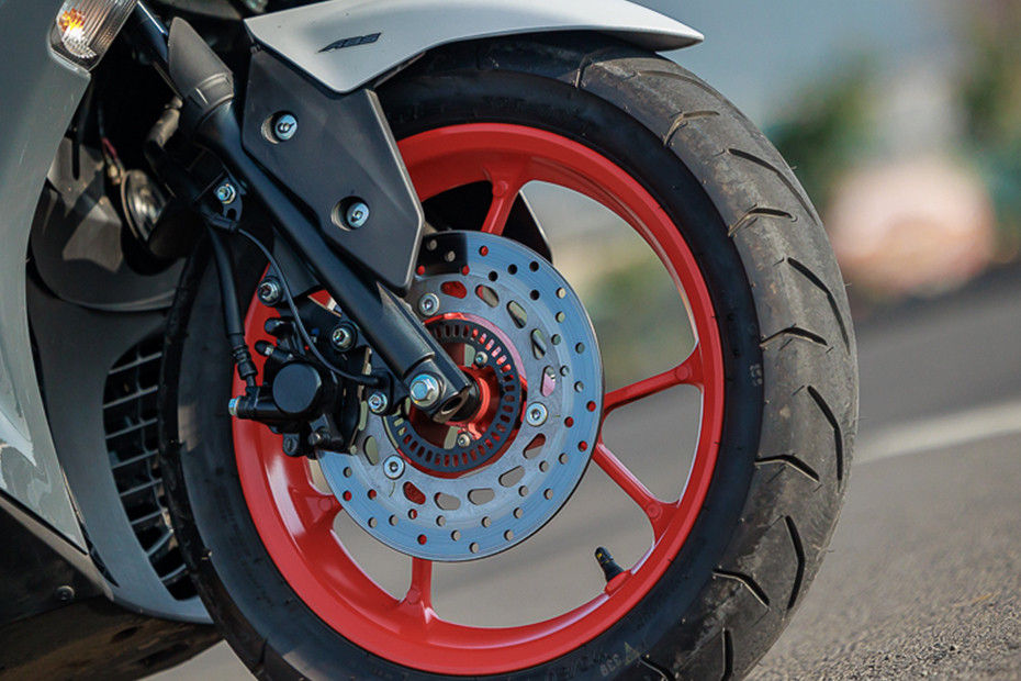 Front Brake View of Aerox 155