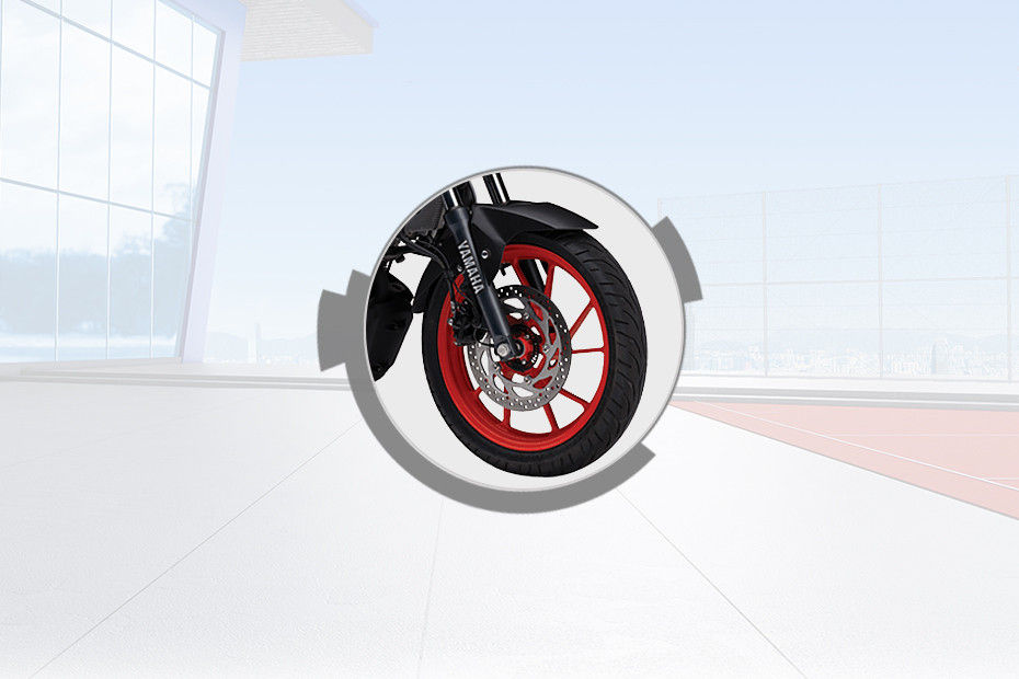 Front Tyre View of MT-15