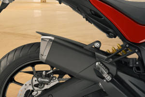 Exhaust View of Multistrada V2