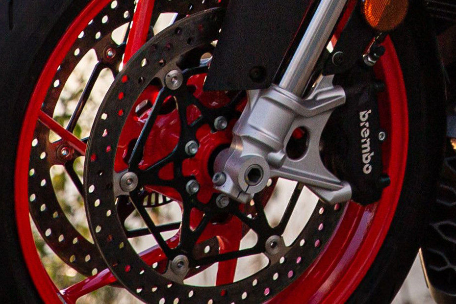 Front Brake View of RS 660