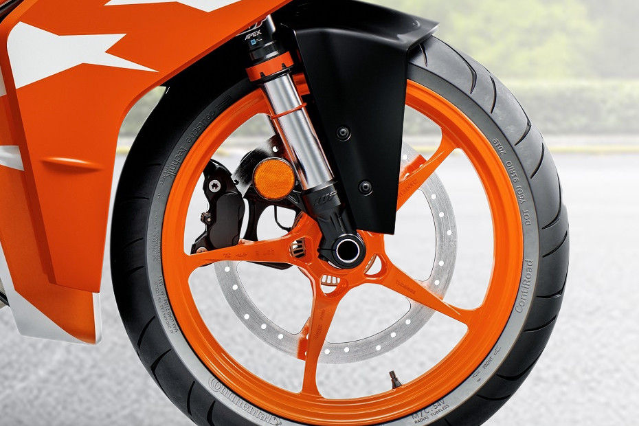 Front Brake View of 2021 RC 125